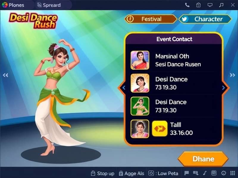 Desi Dance Rush gameplay screenshot